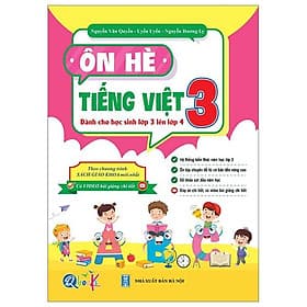 Ôn Hè Tiếng Việt 3 - Dành Cho Học Sinh Lớp 3 Lên Lớp 4 - Lợi Ỷ Ân
