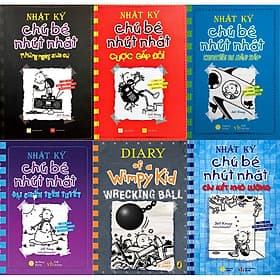 Combo Sách - Nhật Ký Chú Bé Nhút Nhát (Tập 10-15) - Hú