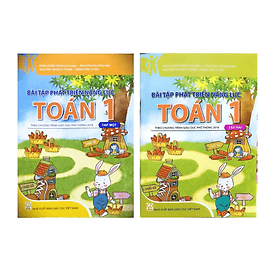 Combo Bài tập phát triển năng lực môn toán lớp 1 (2 tập) - Theo chương trình giáo dục phổ thông 2018 - Theo Theobald