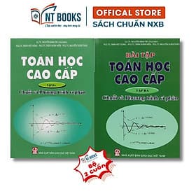 Combo Toán Học Cao Cấp + Bài Tập Tập 3: Chuỗi Và Phương Trình Vi Phân (KHỔ TO) - HV - Phương Phương