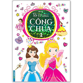 Sách Tô Màu Công Chúa Tập 2 - Minh Minh