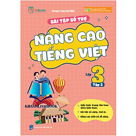 Bài Tập Bổ Trợ Nâng Cao Tiếng Việt Lớp 3 – Tập 2 (MC) - An Vi