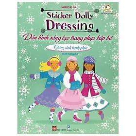 Sách Dán Hình Sáng Tạo Trang Phục Búp Bê - Giáng Sinh Hạnh Phúc - Hạ