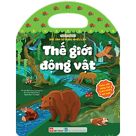 Sách Tủ Sách Sáng Tạo - Bóc Dán Sử Dụng Nhiều Lần - Nha Nha