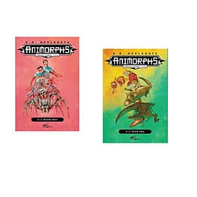 Combo 2 cuốn sách: Animorphs - Người hóa thú - Tập 10: Người máy + Animorphs - Người hóa thú - Tập 12: Phản ứng - Nhã Nam