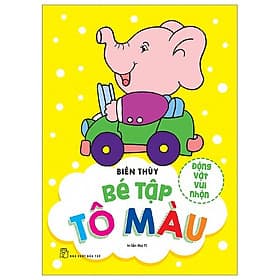Bé Tập Tô Màu - Động Vật Vui Nhộn - Vũ
