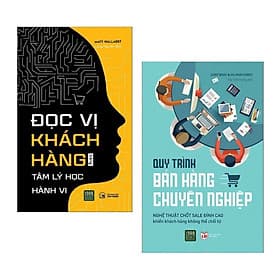 Combo: Đọc Vị Khách Hàng Bằng Tâm Lý Học Hành Vi + Quy Trình Bán Hàng Chuyên Nghiệp (Sách marketing - bán hàng đỉnh cao) - Quý Somsen