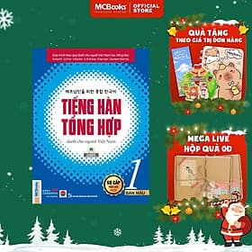 Tiếng Hàn Tổng Hợp Dành Cho Người Việt Nam - Sơ Cấp 1 – Bản Màu - MCBooks