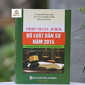 Chỉ dẫn tra cứu áp dụng Bộ luật Dân sự năm 2015 - Nha Nha