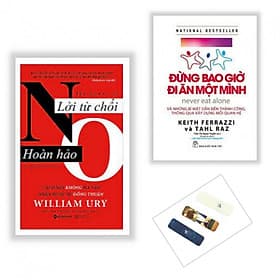 Combo 2 cuốn Lời Từ Chối Hoàn Hảo + Đừng Bao Giờ Đi Ăn Một Mình ( Tặng kèm bookmark Phương Đông ) - Từ Hảo
