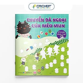 8 cuốn sticker sáng tạo (Cuốn lẻ và Combo) - Do