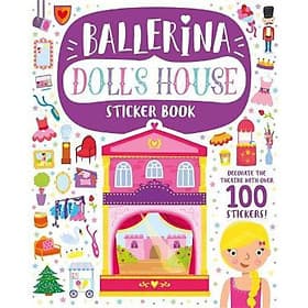 Ballerina Doll's House Sticker Book - Igloo Books