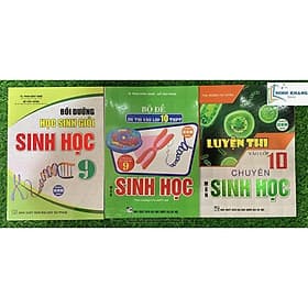 Combo Luyện Thi Vào Lớp 10 Chuyên Môn Sinh Học + Bồi Dưỡng Học Sinh Giỏi Sinh Học 9 + bộ đề ôn thi vào lớp 10 THPT - An Thi