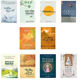 Bộ sách Thiền sư Thích Nhất Hạnh Phần 1: Gieo Trồng Hạnh Phúc - Tìm Bình Yên Trong Gia Đình - Muốn An Được An - Tĩnh Lặng - Đạo Phật Ngày Nay - Con Đường Chuyển Hóa - Hướng Đi Của Đạo Bụt Cho Hòa Bình Và Sinh Môi - Tay Thầy Trong Tay Con - Bụt Là Hình Hài - 