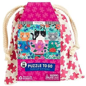 Sách ngoại văn: Teacup Kittens 36 Piece Puzzle To Go - Go