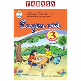 Sách Giáo Khoa Luyện Viết 3 - Tập 1 (Cánh Diều) (2025) - Khoa