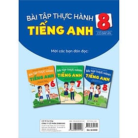 Sách Bài Tập Thực Hành Tiếng Anh 8 - Có Đáp Án (Theo Chương Trình Mới Của Bộ GD&ĐT) - Trí