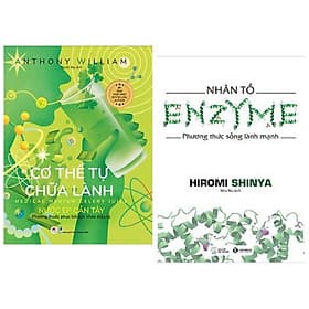 Combo 2 cuốn: Cơ Thể Tự Chữa Lành: Nước Ép Cần Tây + Nhân Tố Enzyme - Phương Thức Sống Lành Mạnh / Bộ sách giúp tăng cường sức khỏe - Phương Phương