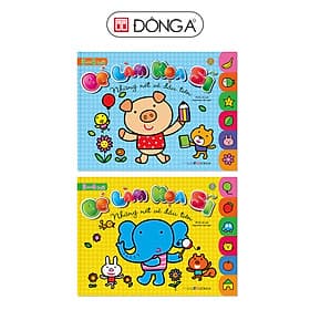 Combo 2 cuốn Bé Làm Họa Sĩ Từ 3-6 Tuổi - Lâm Tú