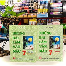 Những Bài Làm Văn Mẫu Lớp 7 Combo 2 Tập ( bộ kết nối tri thức ) - Tri Thức