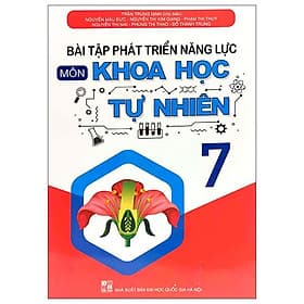 Bài Tập Phát Triển Năng Lực Môn Khoa Học Tự Nhiên 7 - G