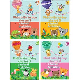 Phát Triển Tư Duy Cho Trẻ - Animal Activities (Song ngữ Anh Việt) - ndbooks - Việt Anh