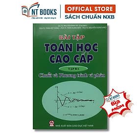 Bài Tập Toán Học Cao Cấp Tập 3: Chuỗi Và Phương Trình Vi Phân (KHỔ TO) - HV - Phương Phương