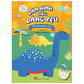 Dán Hình Siêu Đáng Yêu - Các Loài Khủng Long - Đan Long
