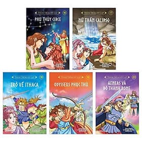 Combo Thần Thoại Hy Lạp Tập: Tập 16 Đến Tập 20 - Kim