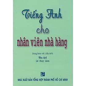 Tiếng Anh Cho Nhân Viên Nhà Hàng (Kèm CD) - Sách Bỏ Túi - Nhân Trí Việt - Việt Anh