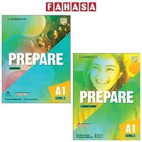Combo Prepare A1 Level 1: Student's Book + Workbook With Audio Download - PREP