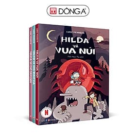 Combo 3 cuốn Hilda và những chuyến phiêu lưu kỳ thú (Hilda và chó săn đen, khu rừng đá, và vua núi)