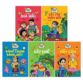 Combo Tô Màu Cổ Tích Việt Nam (5 Cuốn) - Kim Hye-Jin