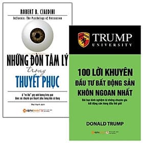 Combo Những Đòn Tâm Lý Trong Thuyết Phục + 100 Lời Khuyên Đầu Tư Bất Động Sản Khôn Ngoan Nhất - Do