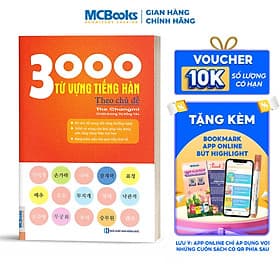 Sách 3000 Từ Vựng Tiếng Hàn Theo Chủ Đề