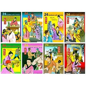 Bộ Sách 24 Gương Hiếu Thảo (Bộ 8 Cuốn) - Huy Tiến
