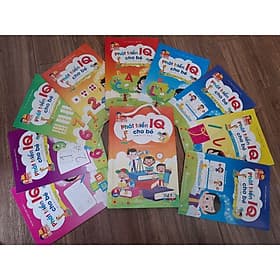 Phát triển IQ cho bé 4-5 tuổi (túi 8 cuốn) - Trí