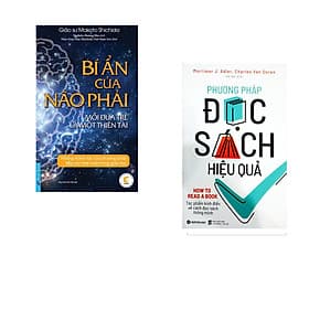 Combo 2 cuốn sách: Bí Ẩn Của Não Phải + Phương Pháp Đọc Sách Hiệu Quả - Phương Phương