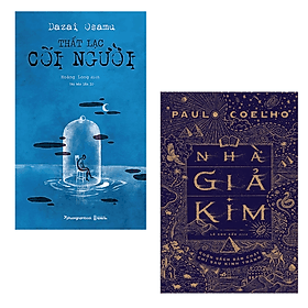 Combo sách hay kinh điển: Nhà giả kim (Paulo Coelho) + Thất lạc cõi người (Dazai Osamu) tặng kèm bookmark - Kim