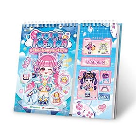 Dreamy Fashion - Thời trang vũ trụ (Bóc dán hơn 200+ sticker sáng tạo cho bé gái) - Trụ Vũ