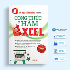 Tin Học Văn Phòng - Công Thức Và Hàm Excel - Tái Bản - Vanlangbooks