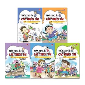 Thời Thơ Ấu Của Các Thiên Tài – trọn bộ 5 cuốn - Kim