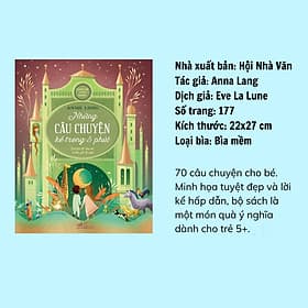 Bộ Chúc bé ngủ ngon - Truyện kể cho bé trước giờ đi ngủ (Anna Lang) (Nhã Nam Official) - Làn