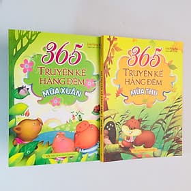 Combo 2 cuốn - 365 Truyện Kể Hằng Đêm - Mùa Xuân - Mùa Thu - Thu