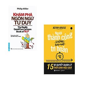 Combo 2 cuốn sách: Khám Phá Ngôn Ngữ Tư Duy + Người thành công không bao giờ trì hoãn - Thanh Hoa
