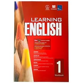 Sách Learning English 1, Dành Cho Học Sinh Lớp 1 ( 6 - 7 tuổi ) - Châu Sa