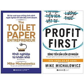 Combo Sách : Khởi Nghiệp Từ Khốn Khó + Dòng Tiền Gắn Liền Lợi Nhuận - Do