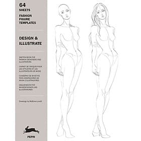 Design & Illustrate: Fashion Figure Templates by Pepin Van Roojen