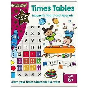 Gold Stars Magnetic Board And Magnets: Times Table - Nam Phương
