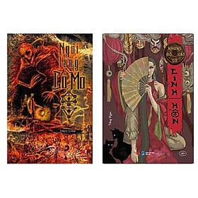 Combo 2Q Truyện Kinh Dị: Ngôi Làng Cổ Mộ + Những Đồ Vật Có Linh Hồn - HAN